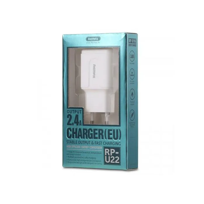 REMAX RP-U22 Wall Charger شارژر دیواری ریمکس