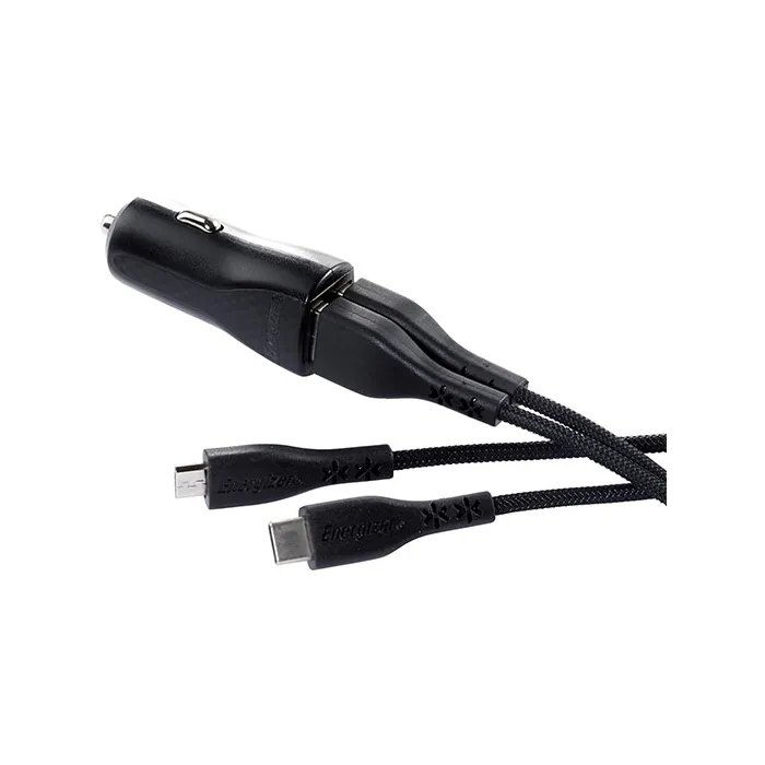 Energizer USB-C/microUSB Car Charger شارژر فندکی انرجایزر
