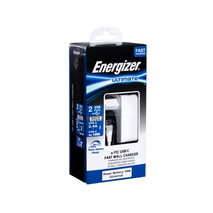 Energizer Fast Wall Charger PD USB-C شارژر دیواری انرجایزر