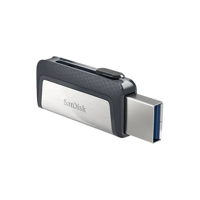 Flash Memory 64GB SanDisk Ultra Dual Drive USB Type-C فلش سن دیسک