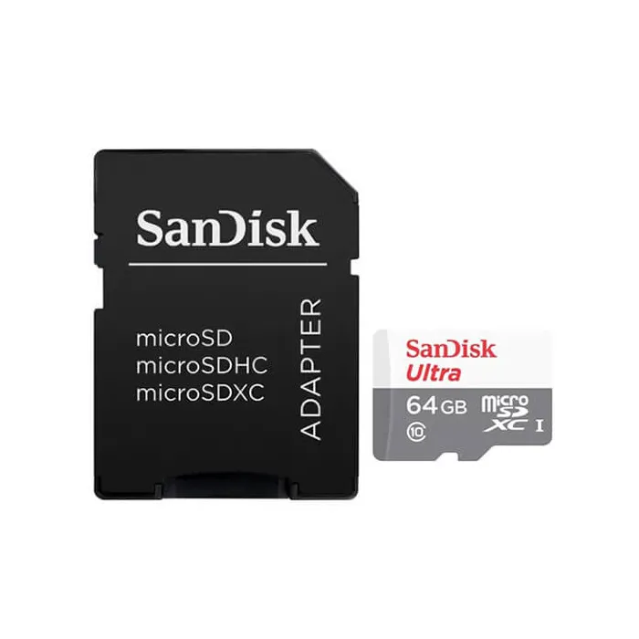 Card 64GB SanDisk Ultra UHS-I Class 10 microSDXC