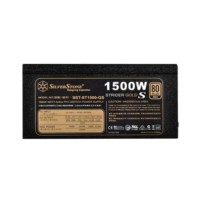 Power SilverStone Strider Gold S SST-ST1500-GS