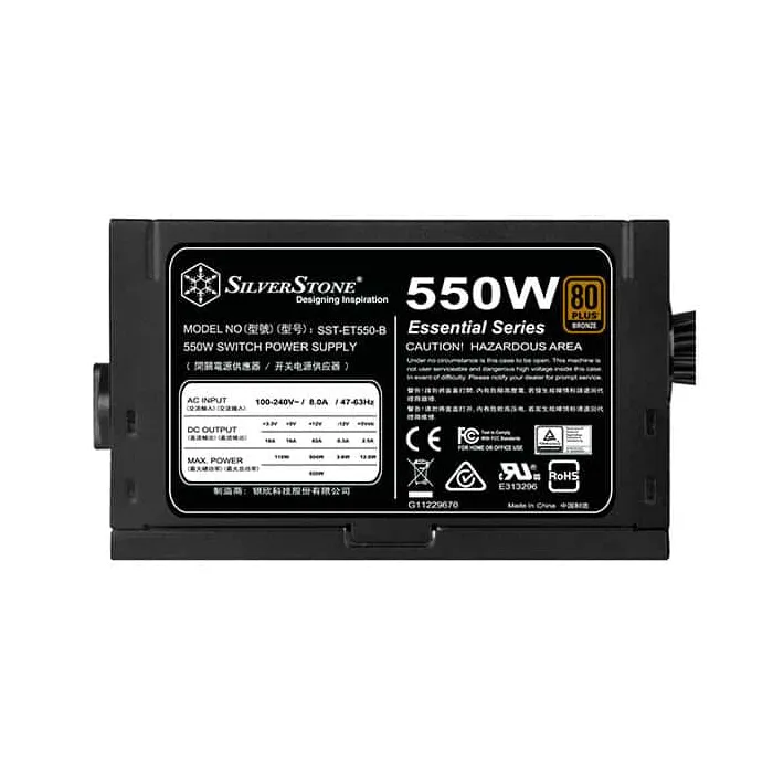 Power SilverStone Essential SST-ET550-B
