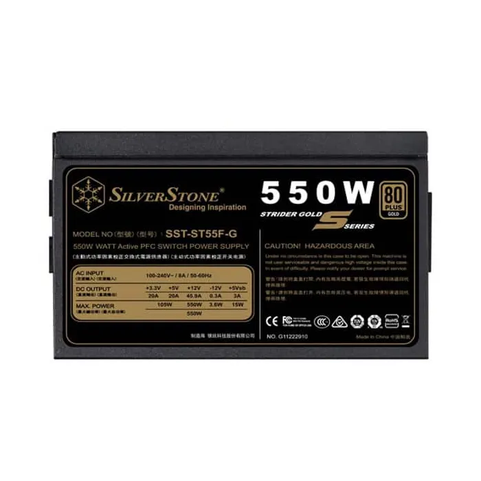 Power SilverStone Strider Gold S SST-ST55F-G