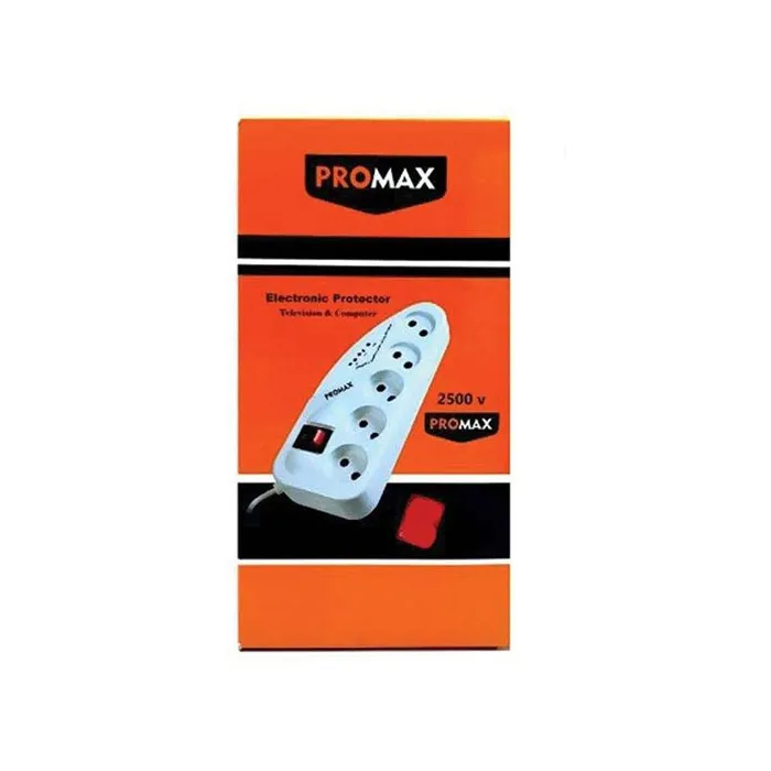 PROMAX 2500v Power protection چند راهی برق و محافظ پرومکس
