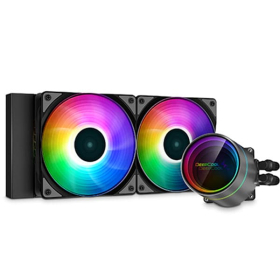 DEEPCOOL Castle 240EX A-RGB Liquid CPU Cooler فن سی پی یو دیپ کول