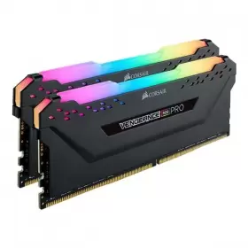 رم کامپیوتر DDR4 دو کاناله 3600 مگاهرتز CL18 کورسیر مدل VENGEANCE RGB PRO ظرفیت (2×8)16 گیگابایت