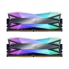 رم کامپیوتر DDR4 دو کاناله 3200 مگاهرتز CL16 ای دیتا مدل XPG SPECTRIX D60G ظرفیت (2×16)32 گیگابایت