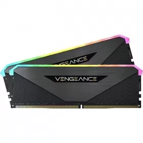 رم کامپیوتر DDR4 دو کاناله 4000 مگاهرتز CL18 کورسیر مدل VENGEANCE RGB RT ظرفیت (2×16)32 گیگابایت