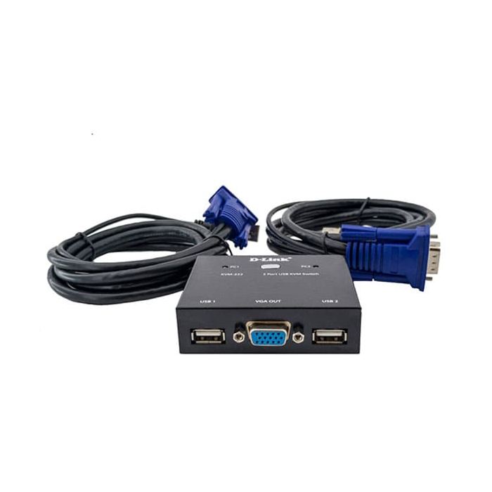 2Port KVM Switch KVM-222