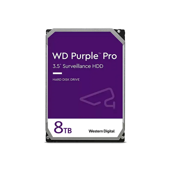 هارد اینترنال وسترن دیجیتال ظرفیت 8 ترابایت مدل Purple Pro