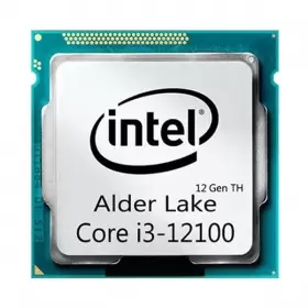 سی پی یو اینتل بدون باکس مدل CPU Intel Core i3-12100 Tray