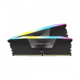 رم کامپیوتر DDR5 دو کاناله 5200 مگاهرتز CL40 کورسیر مدل VENGEANCE RGB ظرفیت (2×16)32 گیگابایت