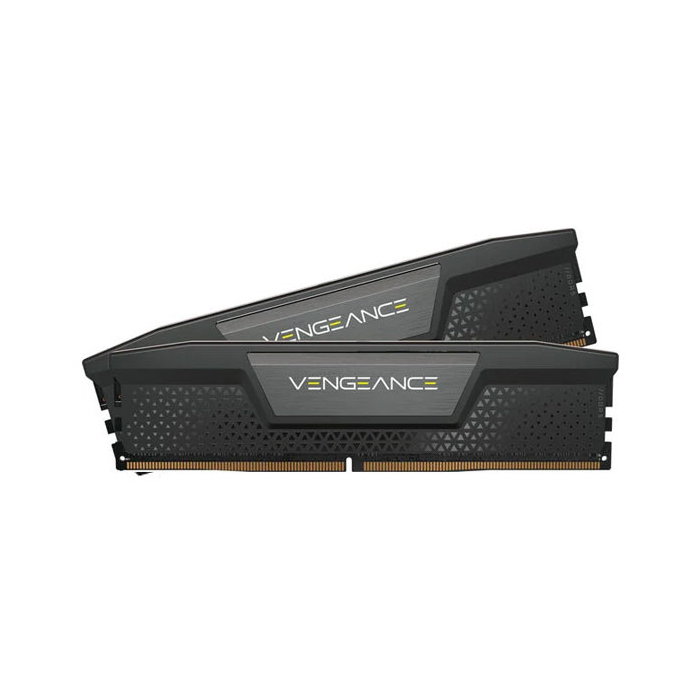 رم کامپیوتر DDR5 دو کاناله 4800 مگاهرتز CL40 کورسیر مدل VENGEANCE ظرفیت (2×16)32 گیگابایت