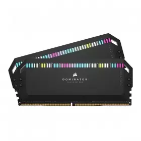 رم کامپیوتر DDR5 دو کاناله 5200 مگاهرتز CL40 کورسیر مدل DOMINATOR PLATINUM RGB ظرفیت (2×16)32 گیگابایت