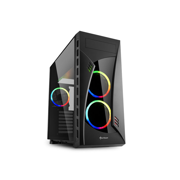 Case Sharkoon NIGHT SHARK RGB کیس شارکون