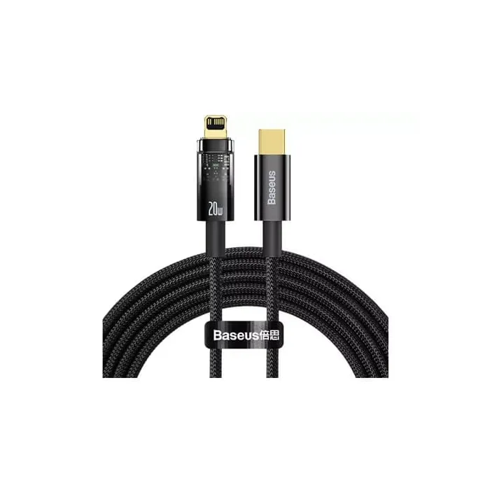 قیمت خرید کابل شارژر باسئوس مدل TYPE-C TO LIGHTNING 20W