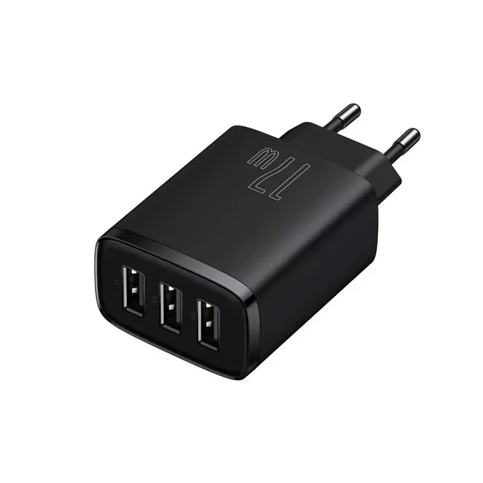 شارژر دیواری باسئوس Compact Charger 3U 17W CCXJ020101