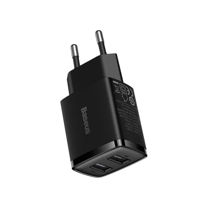 شارژر دیواری باسئوس Compact Charger 2U 10.5W CCXJ010201
