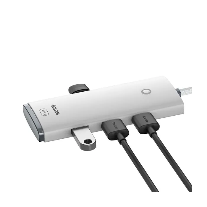 لیست قیمت خرید هاب یو اس بی باسئوس Baseus 4PORTS USB-A WKQX030002