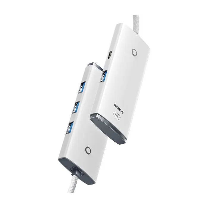 لیست قیمت خرید هاب یو اس بی باسئوس 4PORTS Type-c WKQX030402