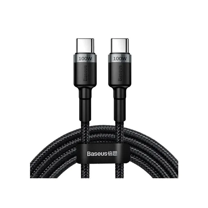 قیمت خرید کابل شارژر باسئوس مدل TYPE-C TO TYPE-C 100W