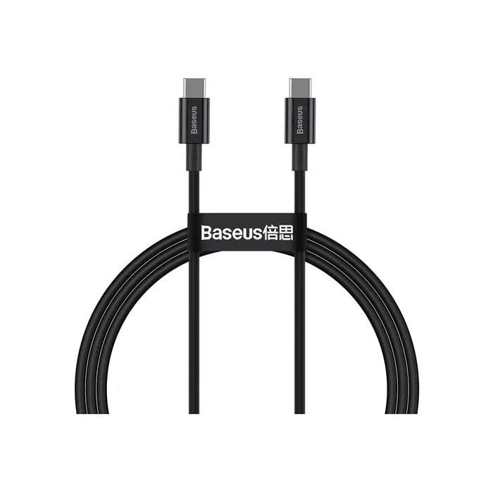 قیمت خرید کابل شارژر باسئوس مدل TYPE-C TO TYPE-C CATYS-B01