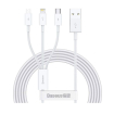 قیمت کابل شارژر باسئوس Superior Fast charging 3-in-1 3.5A