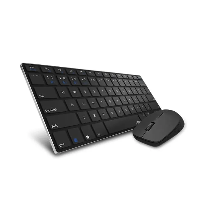 قیمت خرید کیبورد و موس بی سیم رپو مدل 9000M