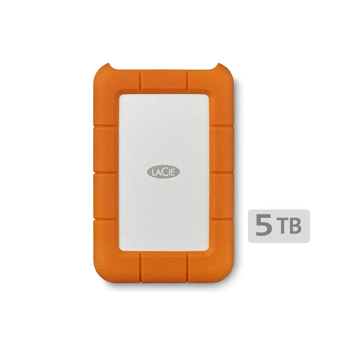 قیمت هارد اکسترنال لسی 5 ترابایت - LACIE Rugged USB-C 5TB