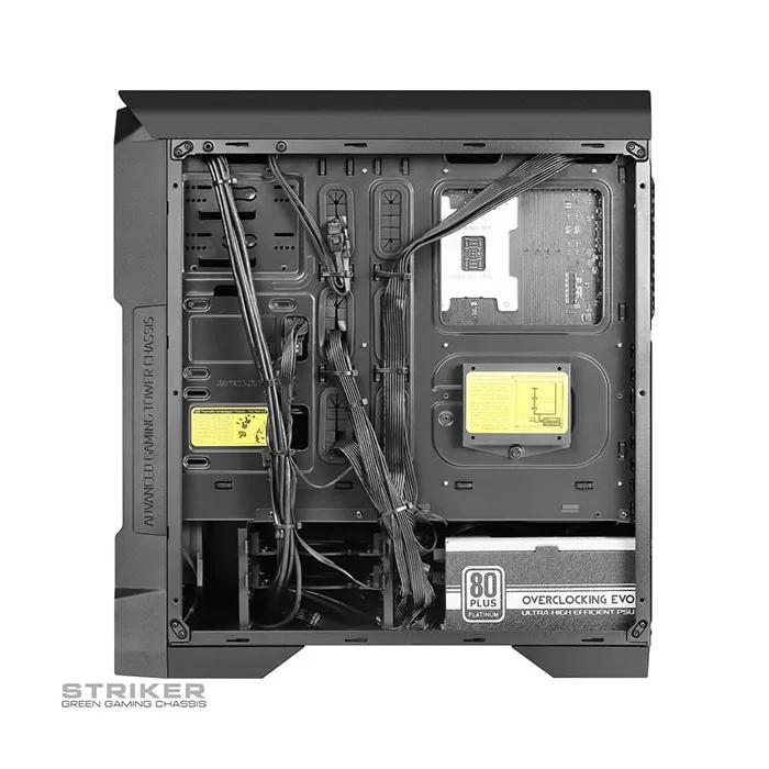 قیمت خرید کیس گرین - Green Striker Gaming Computer Case - پورومیکس