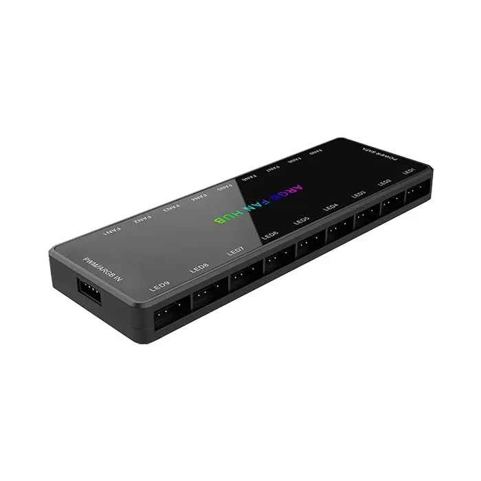 قیمت خرید هاب فن لاجی کی مدل LF-99 ARGB & PWM FAN HUB