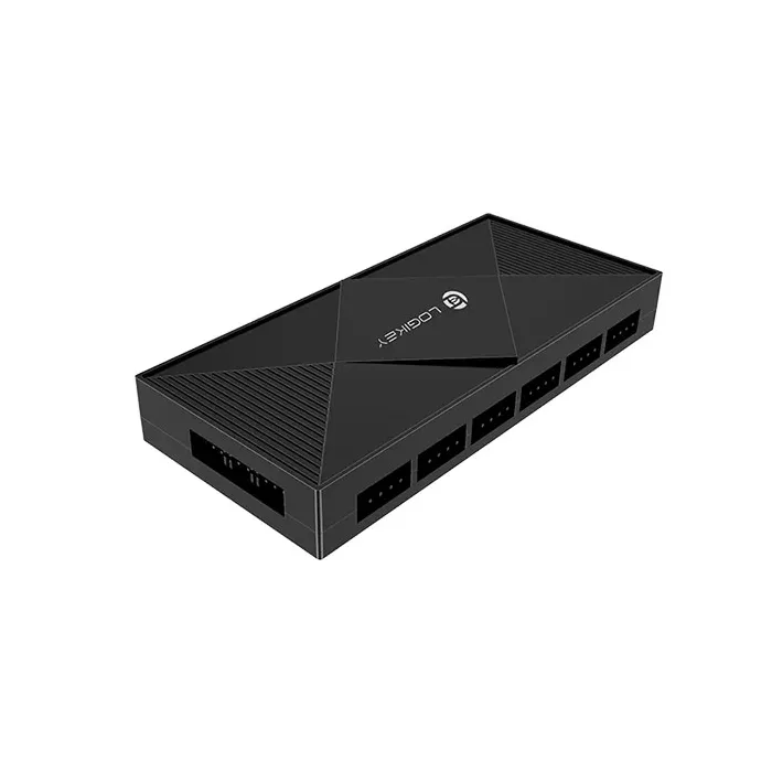 قیمت خرید هاب فن لاجی کی مدل LF-76 ARGB & PWM FAN HUB