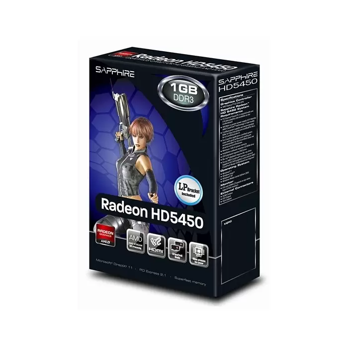 SAPPHIRE Radeon HD5450 2GB DDR3 Graphic Card