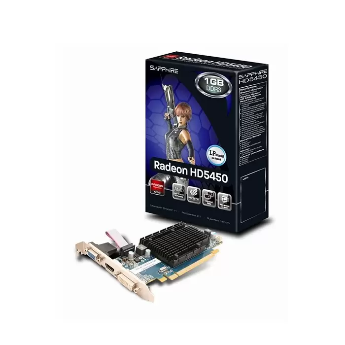 SAPPHIRE Radeon HD5450 2GB DDR3 Graphic Card