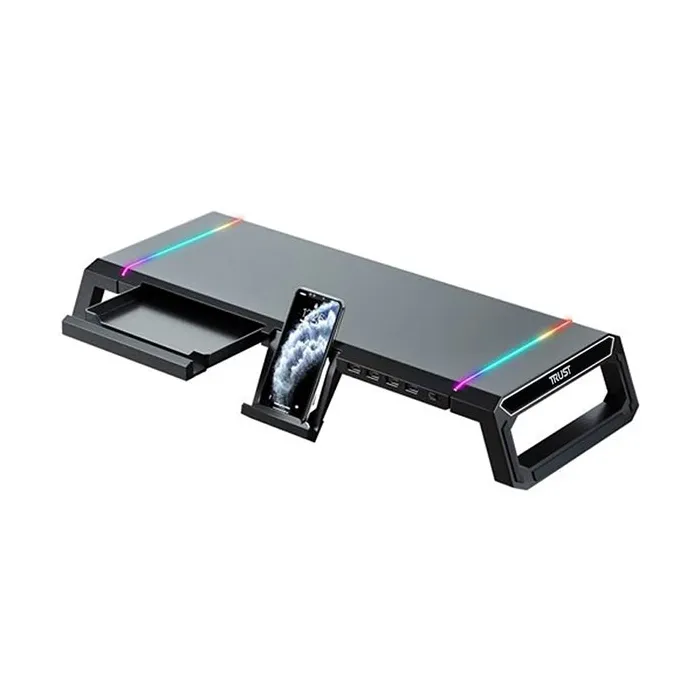 قیمت خرید پایه نگهدارنده مانیتور و لپ تاپ تراست مدل TRUST TDESK Monitor Stand