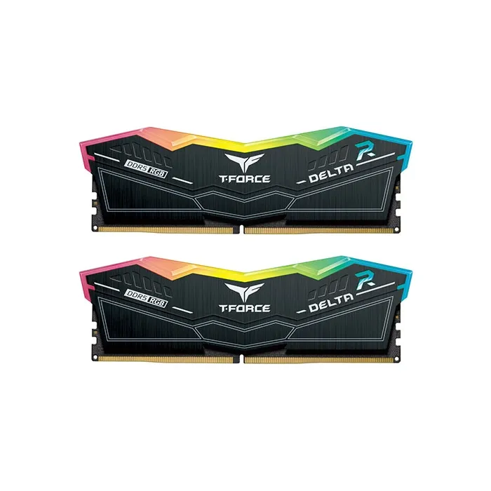 قیمت رم 32 گیگابایت 6000 مگاهرتز تیم گروپ دو کانال  T-Force Delta RGB DDR5