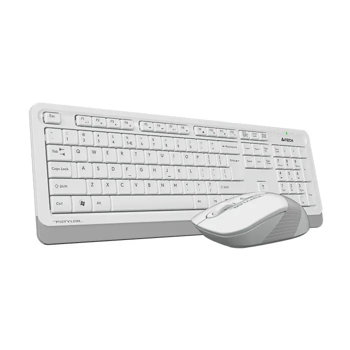 قیمت کیبورد و موس بی سیم ای فورتک مدل Fstyler FG1010s