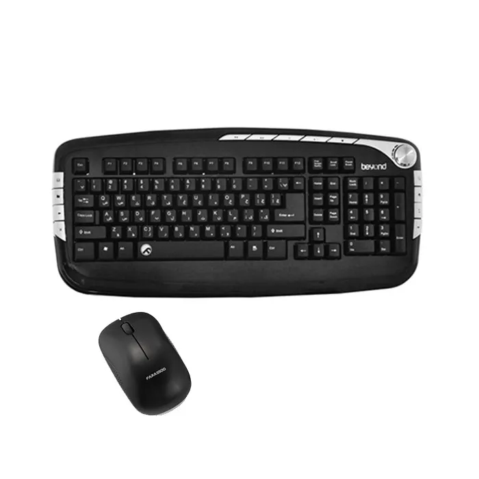 KEYBOARD & MOUSE FARASSOO WIRELESS FCR-8686RF کیبورد و موس فراسو