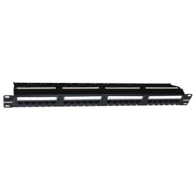 NPP-C61BLK241 24-Port Cat6 UTP