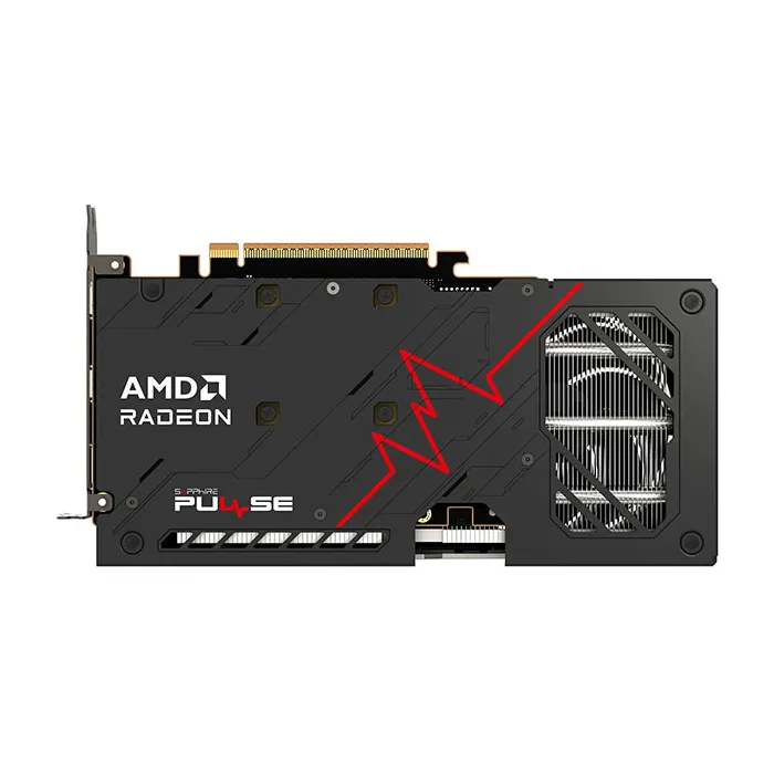 PULSE Radeon RX9060 XT OC 16GB قیمت خرید کارت گرافیک سافایر