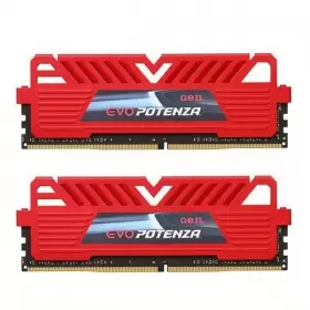 رم کامپیوتر DDR4 دو کاناله 2400 مگاهرتز CL15 ژل مدل Evo POTENZA ظرفیت (2×4)8 گیگابایت