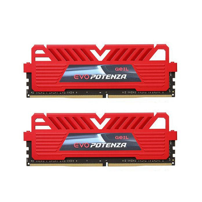 RAM 8G  Geil Evo POTENZA V(4G×2) DDR4 2400 رم ژل