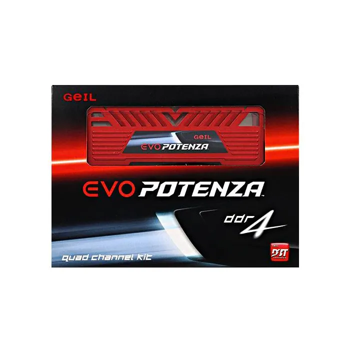 RAM 8G  Geil Evo POTENZA V(4G×2) DDR4 2400 رم ژل