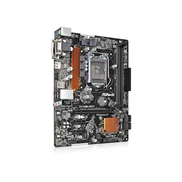 MB ASROCK H110MHDV مادربرد اسروک