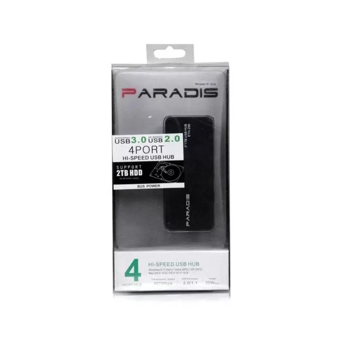 Paradis P-204 USB Hub هاب یو اس بی پارادایس