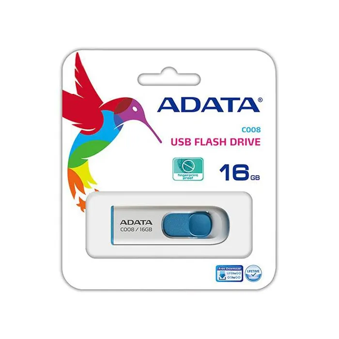 Flash Memory 16GB ADATA C008 USB 2.0  فلش ای دیتا