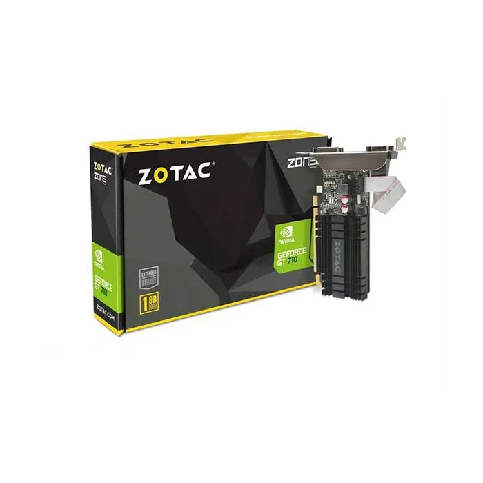 ZOTAC GEFORCE GT 710 1GB DDR3 ZT-71301-20L Graphic Card کارت گرافیک زوتاک