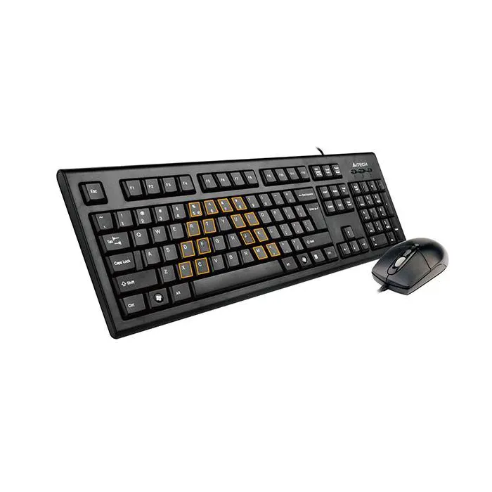 KEYBOARD & MOUSE A4TECH KRS-8572 Wired کیبورد و موس ای فورتک