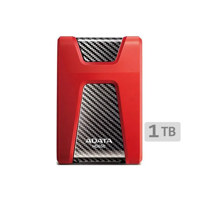 Adata DashDrive Durable HD650 External HDD - 1TB